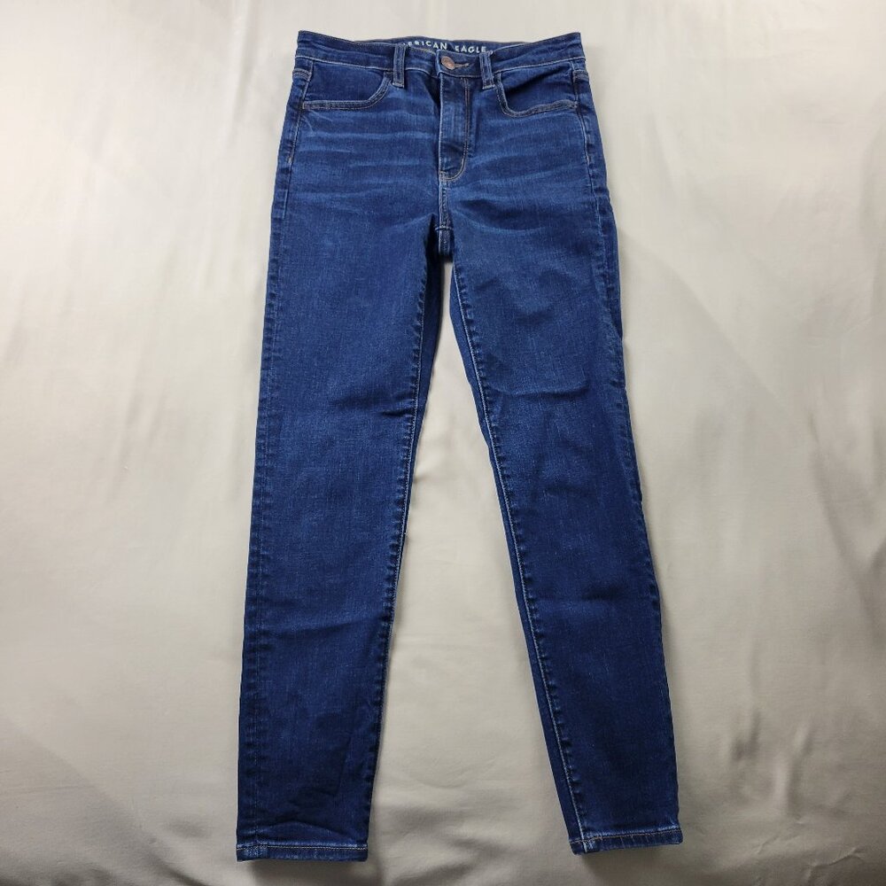 American Eagle Dark Wash Hi-Rise Jean